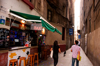 Side Street, Barcelona, Spain