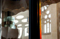 Unfinished Stained Glass, Sagrada Familia, Barcelona